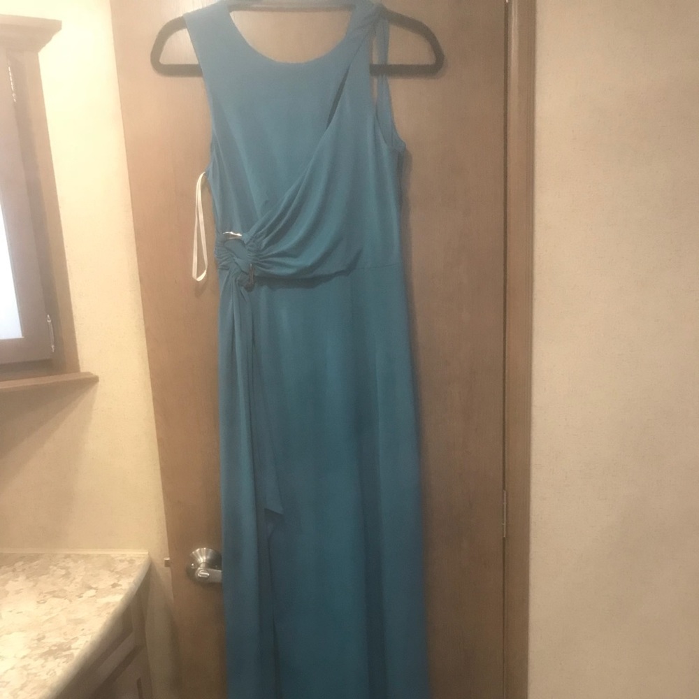 Halston Heritage floor length dress